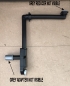Preview: Raumspar - Siphon 1 1/4",  super platzsparend, schwarzer Designsiphon, Wandanschluss 32 + 40mm A.8274.26